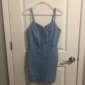 Denim Dress (Stretchable) Never worn